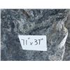 Image 19 : Approx. 21- Slabs, Various sizes and colors of Granite c/w metal slab stand