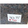 Image 6 : Approx. 13- slabs, Various sizes x 3/4" thick, Blue pearl, Dakota mahogany, Imperial red Granite, 1-