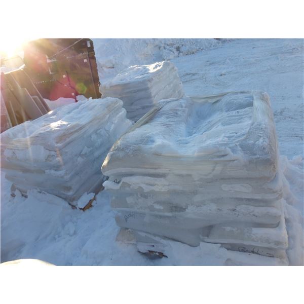 3- Pallets of terrazzo, (Botti, #1 & #2 chips)