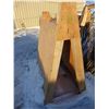 Image 1 : Wooden slab stand and 26" roller