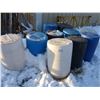 Image 1 : Approx. 10 - open 45-gal plastic drums