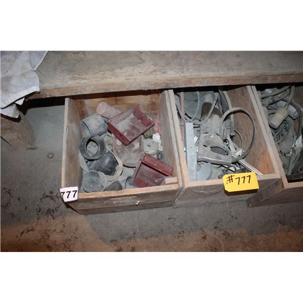 3- Boxes of cord, plugs and misc.