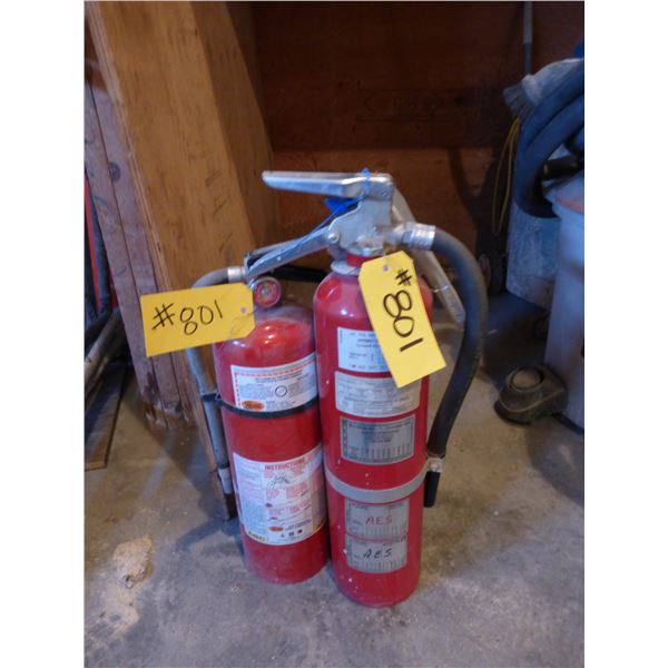 2- Charged fire ext.