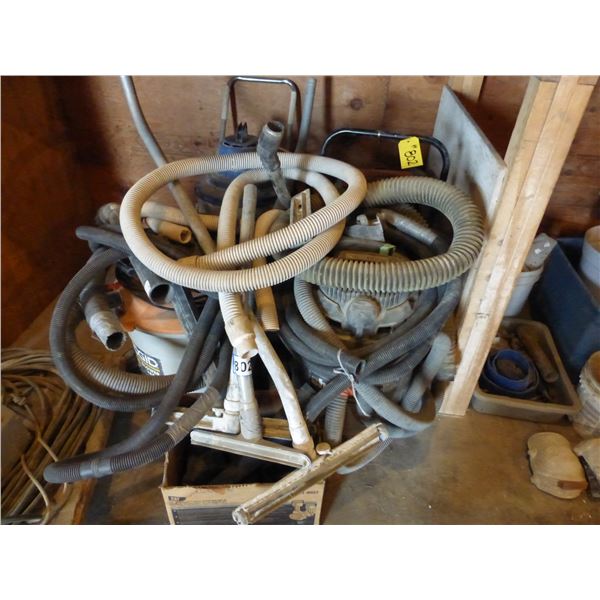 4- Vacuums  (2-  are working)