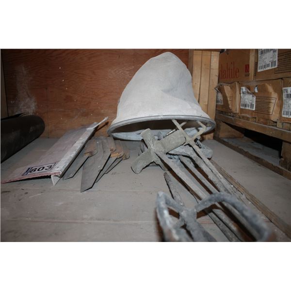 Mixers, strainer and floats