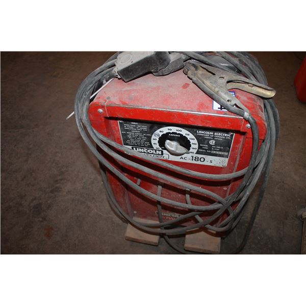 Lincoln AC-180 welder (working)
