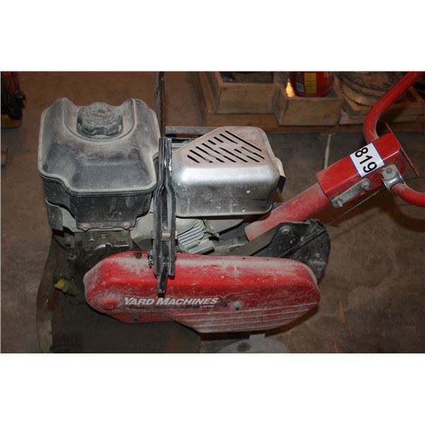 Yard machine rototiller (working)