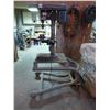 Image 1 : Test rite, 5 spd drill press c/w vice & heavy duty rolling stand