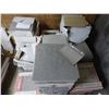 Image 3 : Pallet of 12 x 12 porcelain tiles, Approx. 3- boxes of Dakota mahogany tiles and various colors of t