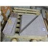 Image 1 : Pallet of 24" x 24" granite and qty of Pces