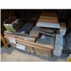 Image 1 : Pallet of assorted tiles, 18" x 36" and 12"x 24" (various colors)
