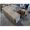 Image 1 : Approx. 22- boxes of 8" x 8" porcelain tile, light grey and Approx. 12- boxes of 8" x 8" porcelain t
