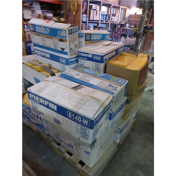 Pallet of sponges