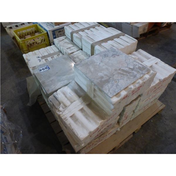 Approx. 20- boxes of 12" x 12" Vellino andFior, Di Pesco Honed and various colored tiles