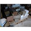Image 1 : Approx. 15- boxes of 6" x 12" quarry tile base and qty of 6" x 6", 4" x 8" quarry tile