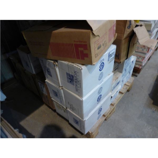 Pallet of 6" x 6" and 4" x 8" quarry tile