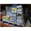 Image 1 : Approx. 9- boxes 6 1/2" x 39" Imola ceramic tile and qty of various colors and sizes of tile