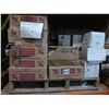 Image 1 : Pallet of 6" x 6" & 4 1/4" x 4 1/4" ceramic tile (various colors and sizes)