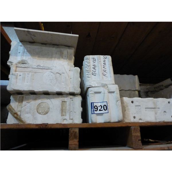 Approx. 18 - boxes of Travertine marble tiles and other various colors and sizes