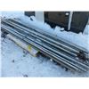 Image 1 : Approx. 12- 10' struts and 3- 10' lengths of 4" x 3 1/2" Z-bent bars
