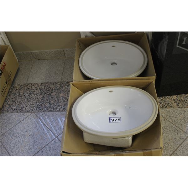 Gemini sink, 20", bottom mount (so much each x 2)