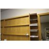 Image 5 : Wall unit c/w granite top, approx. 48" x 84"