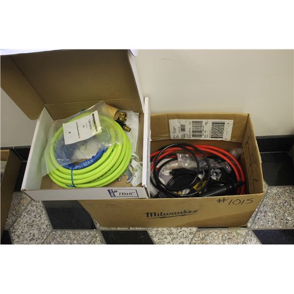 Polisher hose & box of access.