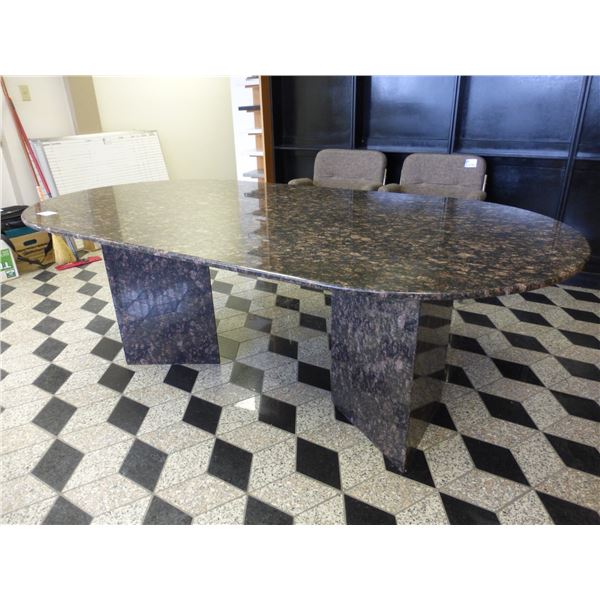84" x 42" Quality Granite Table