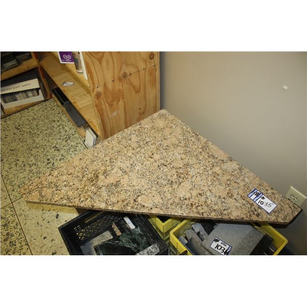 Granite table 30" x 30" angle