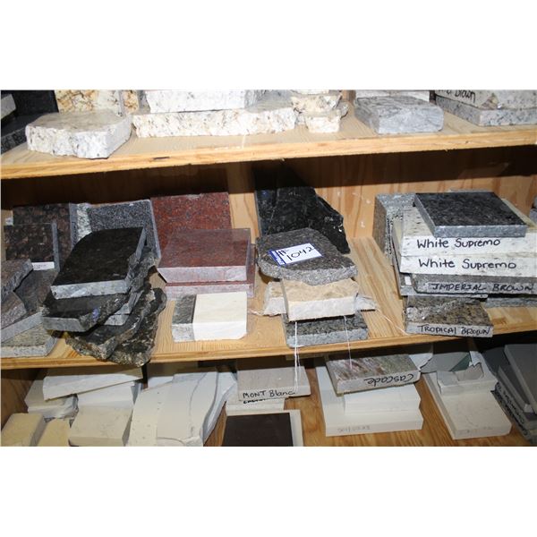 Qty of granite samples