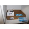 Image 1 : 7- boxes of razor blades & box of shims