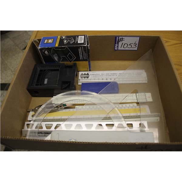 Box of rulers