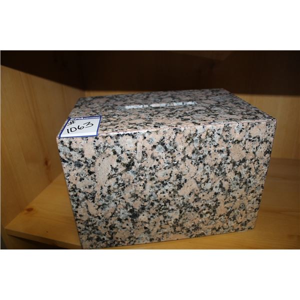 8" x 12" Granite Drop box
