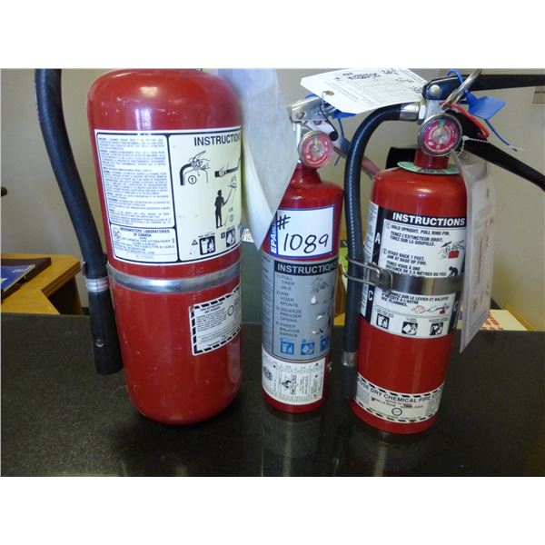 3- charged, Fire ext.