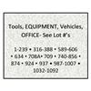 Image 1 : Tools, EQUIPMENT, Vehicles, OFFICE- See Lot #’s  1-239 • 316-388 • 589-606  • 634 • 708A• 709 • 740-