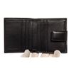 Image 5 : Christian Dior Black Lambskin Leather Cannage Studded Bifold Wallet