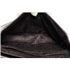 Image 7 : Chanel Black Quilted Lambskin Leather Chevron Silk Trim Flap Shoulder Bag