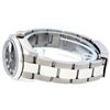 Image 9 : Rolex Ladies Stainless Steel Black Diamond Quickset Datejust Wristwatch
