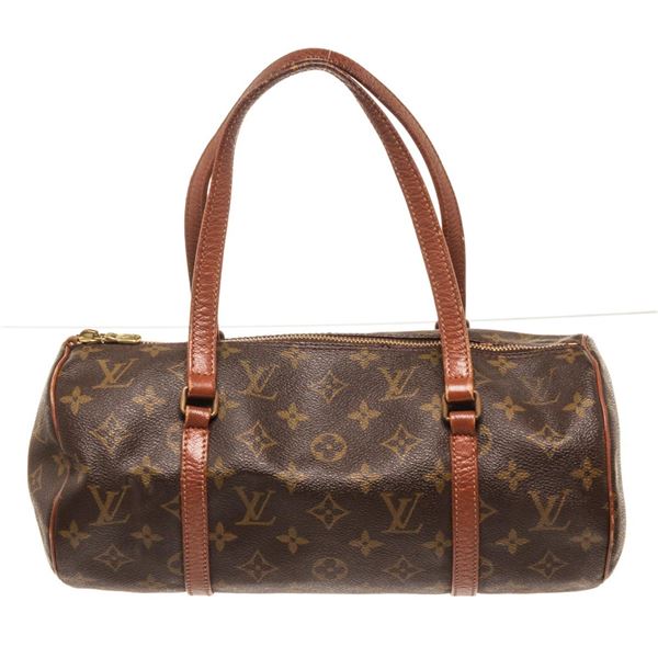 Louis Vuitton Brown Vintage Papillon Shoulder Bag