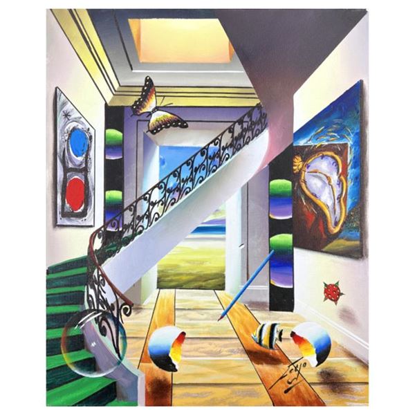 Stairway to Dali & Miro by Ferjo Original