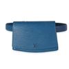Image 1 : Louis Vuitton Blue Epi Leather Tilsit Belt Bag
