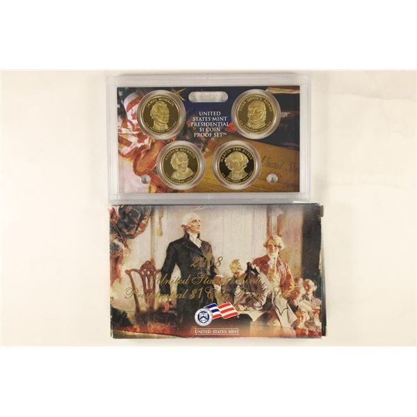 2008 US PRESIDENTIAL DOLLAR PF SET IN BOX