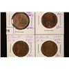 Image 1 : 1968, 69,70 & 1971 NEW ZEALAND 2 CENT COINS UNC/BU