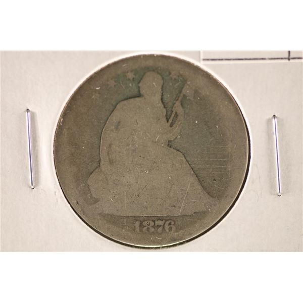 1876-S SEATED LIBERTY HALF DOLLAR