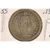 Image 1 : 1912 SWITZERLAND SILVER 1 FRANC COIN .1342 OZ. ASW