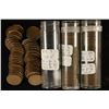 Image 1 : 3-50 CENT ROLLS OF LINCOLN WHEAT CENTS: 20'S-50'S