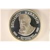 Image 1 : 33.3 GRAMS STERLING SILVER PF ROUND ''BENJAMIN