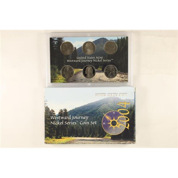 2004 WESTWARD JOURNEY NICKEL SET WITH BOX