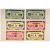 Image 1 : 6 VINTAGE TURKISH TAFFY COUPONS. 2-1961, 2-1968 &