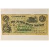 Image 1 : 1864 CENTRAL MINING COMPANY $2 OBSOLETE BANK NOTE